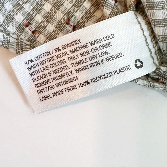 Cat and Jack button down shirt roll sleeve 18 months - Picture 2 of 4